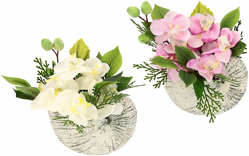 Kunstblume Orchidee, I.GE.A., Höhe 17 cm, günstig online kaufen
