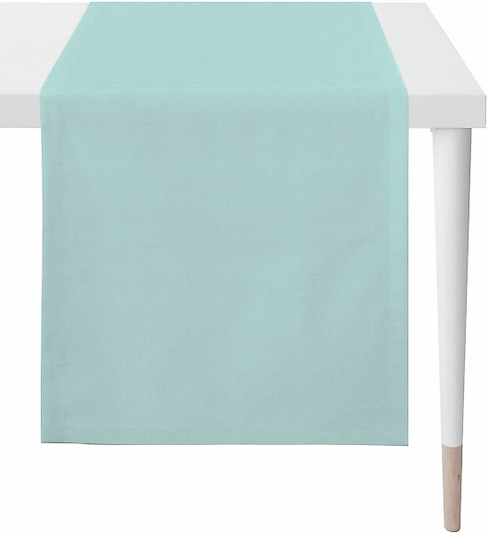 APELT Tischläufer "3900 Uni / OUTDOOR, Sommerdeko, Sommer" mit Fleckschutz günstig online kaufen