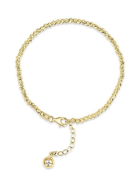 Antares Gold Goldarmband 14-karätige, 585 er Gold Schmuck, 18 cm,Kugeln günstig online kaufen