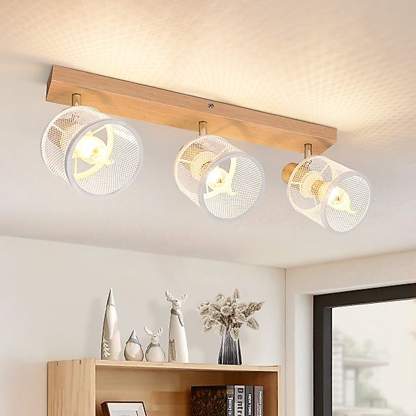 ZMH Deckenstrahler Wohnzimmer 3 Flammig Schwenkbar günstig online kaufen