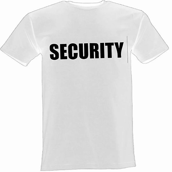 Lustige & Witzige T-Shirts T-Shirt T-Shirt Security Sicherheitsdienst TShir günstig online kaufen