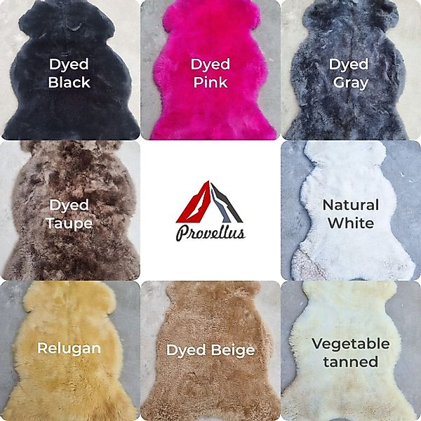 Provellus Fellteppich Merino Lammfell Teppich – günstig online kaufen