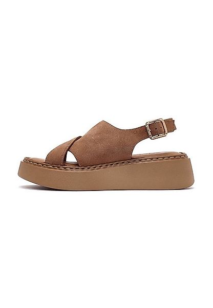 Derimod Ledersandalen Sandale Lederfutter, TPU Sohle, Absatz 4 cm günstig online kaufen