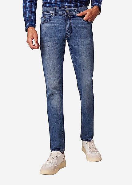 Pierre Cardin Regular-fit-Jeans Lyon mit Dornschlaufe für die Gürtelschnall günstig online kaufen