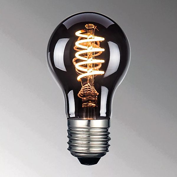 LED-Leuchtmittel, E27, A60, rauchfarben, 4 W, 1800 K, 60 lm günstig online kaufen