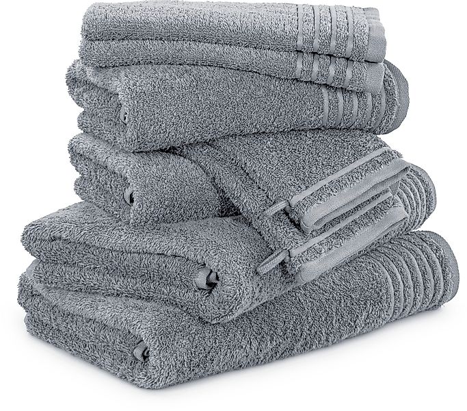 Möve Handtuch Set »New Classic« 8 Stk. Walkfrottier Waschhandschuhen, Gäste günstig online kaufen