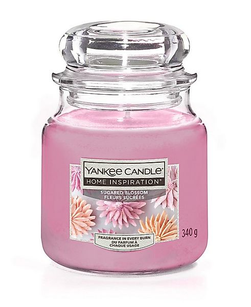 Yankee Candle Duftkerze Yankee Candle Duftkerze Mittleres Glas Sugared günstig online kaufen