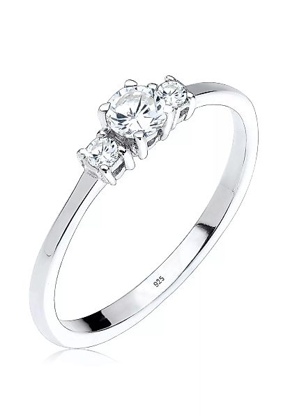 Elli Fingerring "Verlobungsring Zirkonia 925 Silber" günstig online kaufen