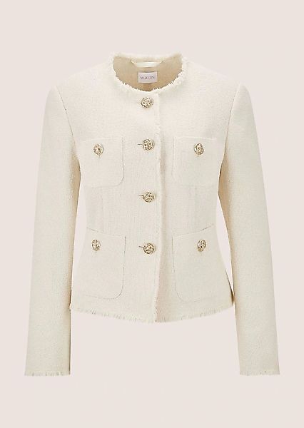 MADELEINE Kurzblazer "Blazer Kurzblazer mit Fransenkanten" günstig online kaufen