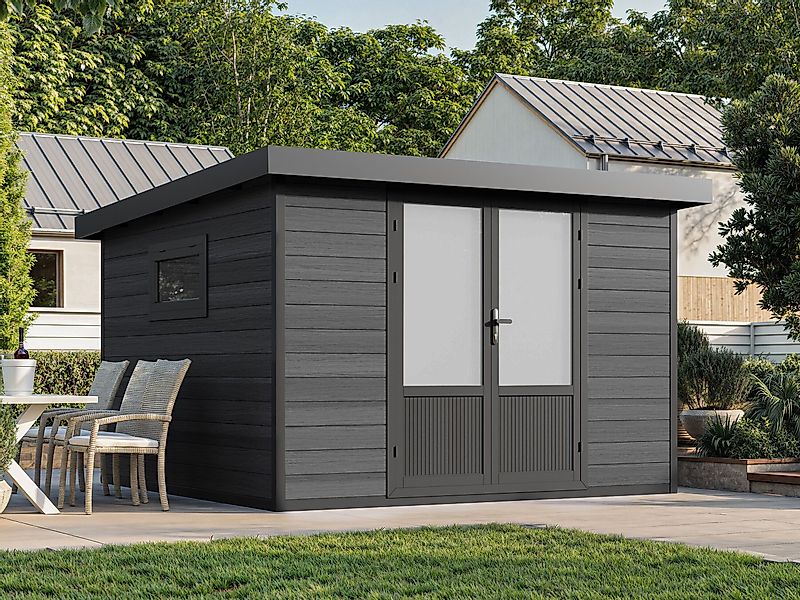 Fjordholz Gartenhaus Style DeLuxe 8,4 m² günstig online kaufen