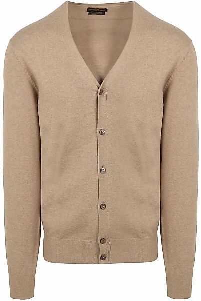 Steppin' Out Strickjacke Cotton Cashmere Camel - Größe L günstig online kaufen