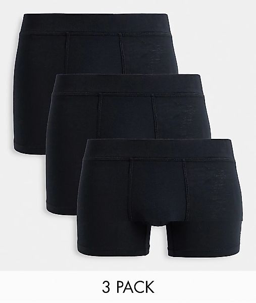 Gilly Hicks – Future – 3-er Pack stretchige Unterhosen in Schwarz günstig online kaufen