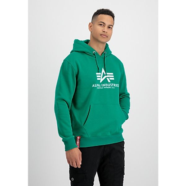 Alpha Industries  Sweatshirt Basic Hoodie BL - jungle green günstig online kaufen