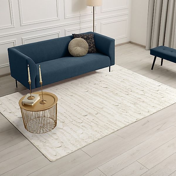 ArtUniverse Hochflor-Teppich 3D Hoch-Tief Teppich BEACH, günstig online kaufen
