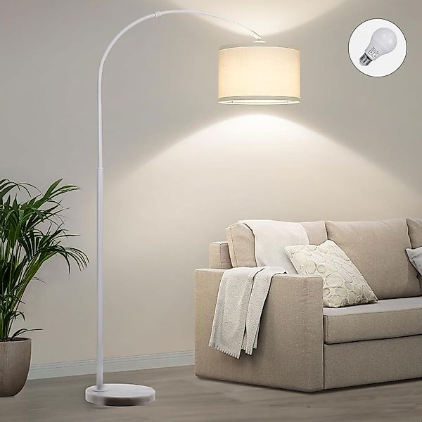 Daskoo LED Stehlampe Standleuchte Leselampe,inklusive Leuchtmittel,Höhenver günstig online kaufen