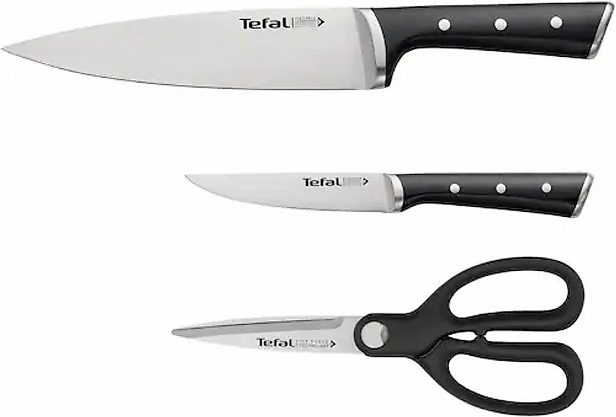 Tefal Messer-Set »K232S355 Ice Force« Edelstahl, lang anhaltende Schneidlei günstig online kaufen