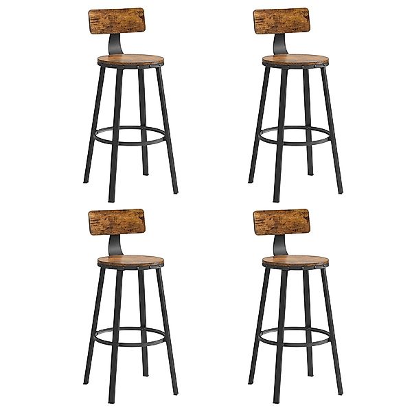 VASAGLE Barhocker Barstühle (Set, 4 St), günstig online kaufen