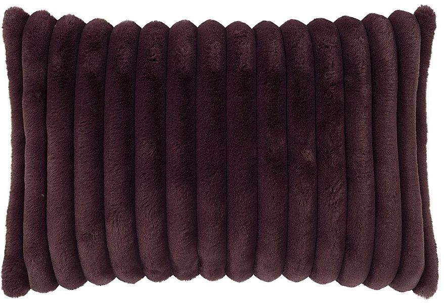 Magma Heimtex Kissenbezug Fellimitat dicke Streifen günstig online kaufen