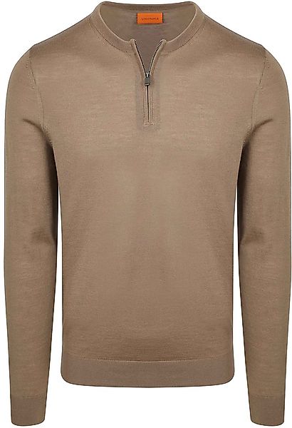 Suitable Crew Zip Merino Taupe - Größe XL günstig online kaufen