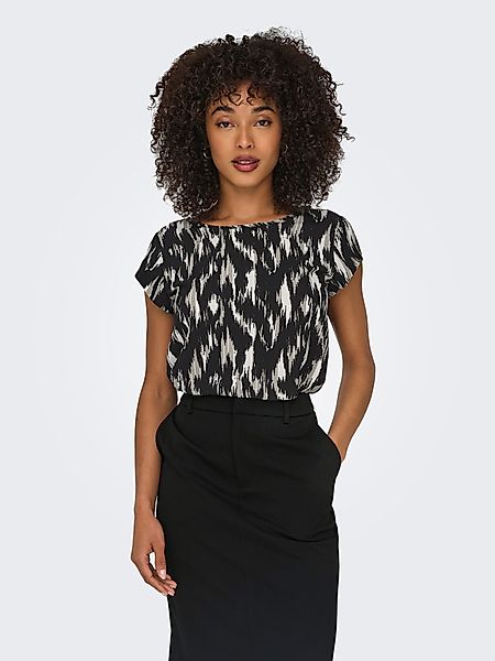 ONLY Shirtbluse ONLVIC S/S AOP TOP günstig online kaufen