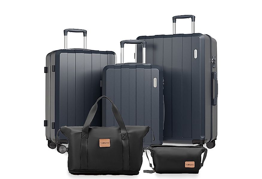 VALLSERO Trolleyset Koffer-Set( M,L,XL) Hartschalen-Koffer, Rollkoffer 5-te günstig online kaufen