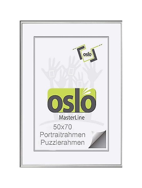 Oslo MasterLine Bilderrahmen Fotorahmen Puzzlerahmen Aluminium günstig online kaufen