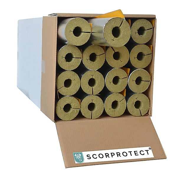 Scorprotect Karton Rohrisolierung Alu 35 MM X 30 MM günstig online kaufen