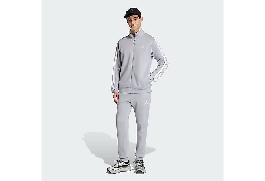 adidas Sportswear Trainingsanzug 3-STREIFEN FLEECE TRAININGSANZUG (1-tlg) günstig online kaufen