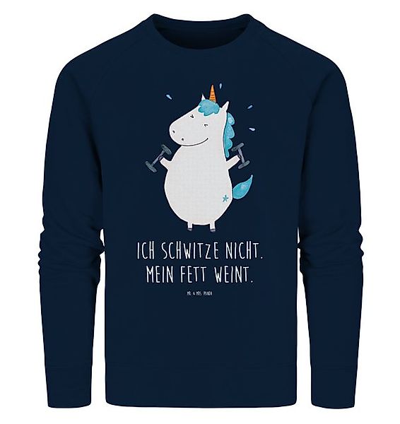 Mr. & Mrs. Panda Longpullover Einhorn Fitness Größe M - French Navy - Gesch günstig online kaufen