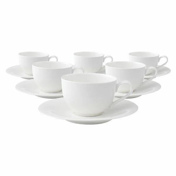 Villeroy & Boch Tasse "Kaffeetassen mit Untertassen New Cottage Basic 150 m günstig online kaufen