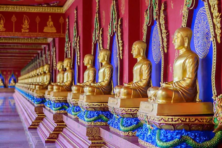 Papermoon Fototapete »Statuen in Tempel« günstig online kaufen