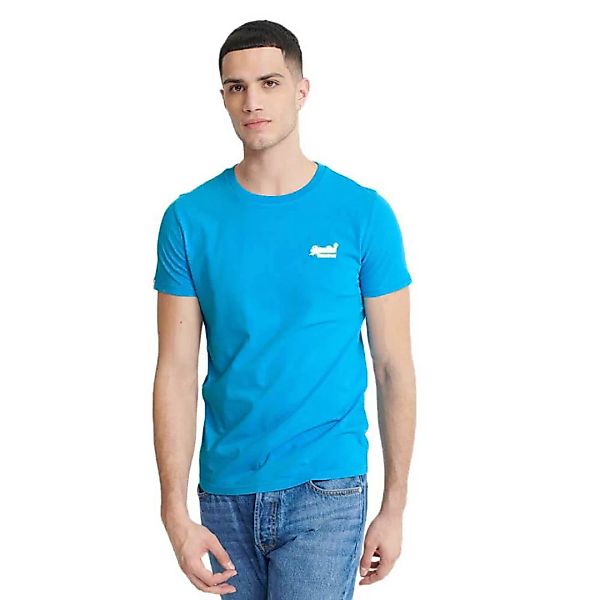 Superdry Orange Label Neon Lite Kurzarm T-shirt S Electric Blue günstig online kaufen