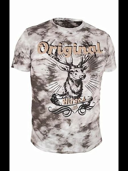 Almsach Trachtenshirt T-Shirt 151 CO stone günstig online kaufen