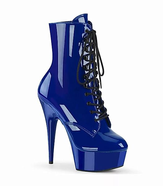 Plateau Stiefelette DELIGHT-1020 - Lack Royal Blau (Schuhgröße: EUR 35) günstig online kaufen