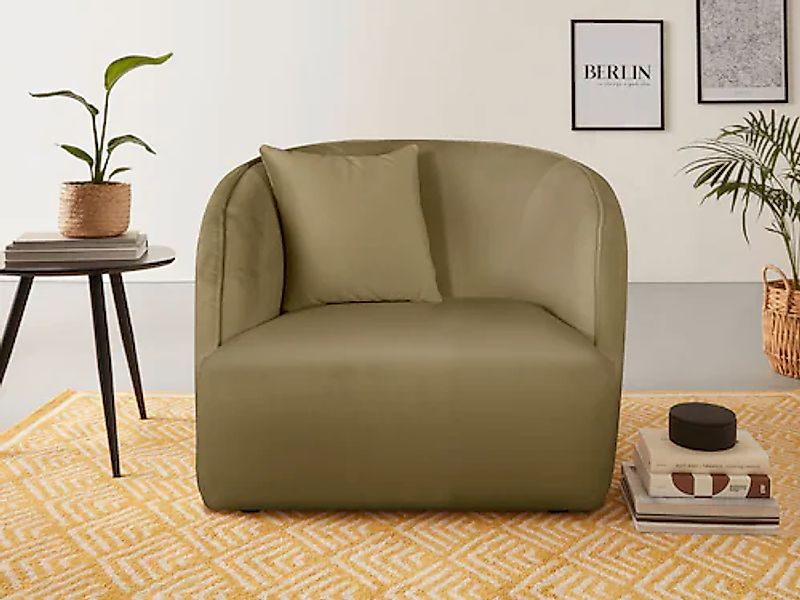 andas Sessel "Knautschzone", auch mit Bouclé-Bezug günstig online kaufen