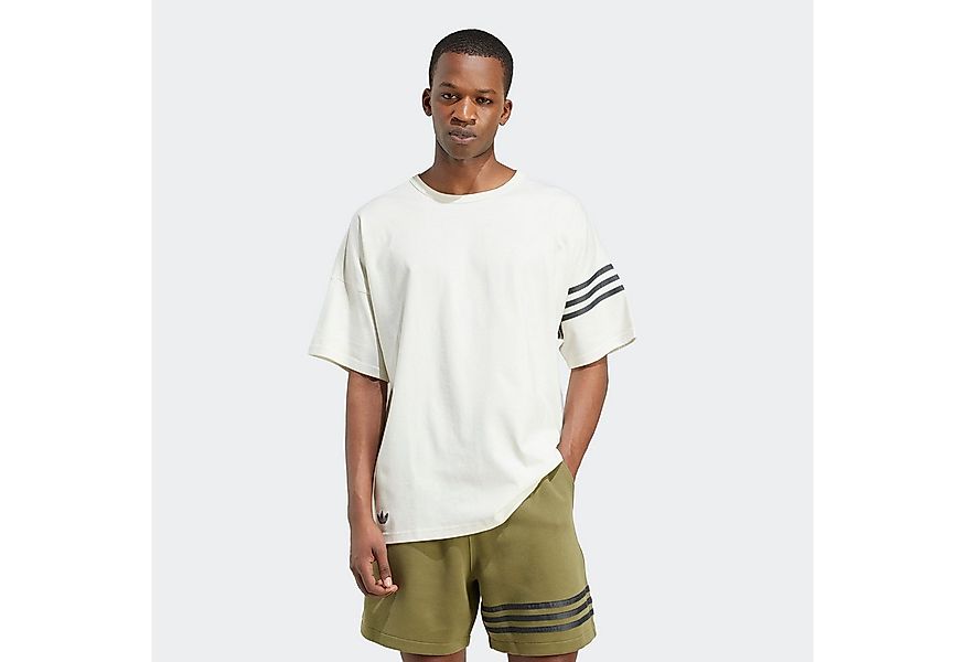 adidas Originals T-Shirt NEU C TEE sportlicher Stil, 3-Streifen am Ärmel, l günstig online kaufen