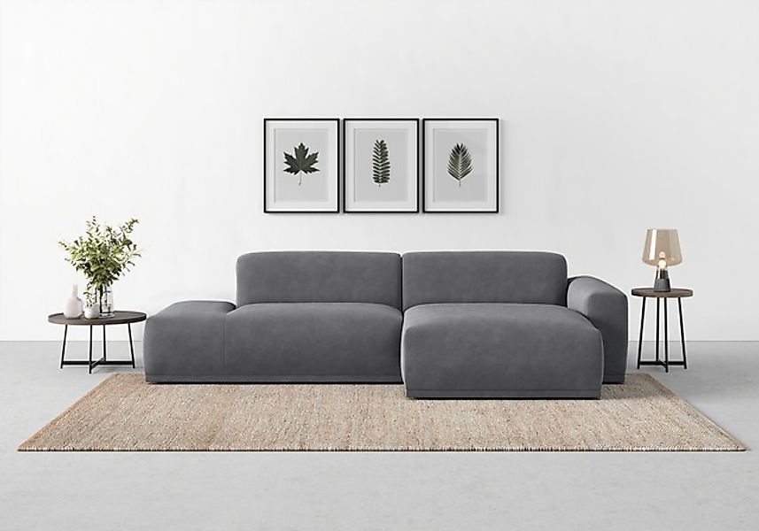 TRENDMANUFAKTUR Ecksofa »Braga, mit hochwertigem Kaltschaum, L-Form, in Cor günstig online kaufen