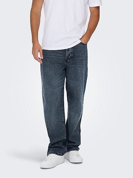 ONLY & SONS Loose-fit-Jeans ONSFADE LOOSE WB 6778 A14 DNM NOOS günstig online kaufen