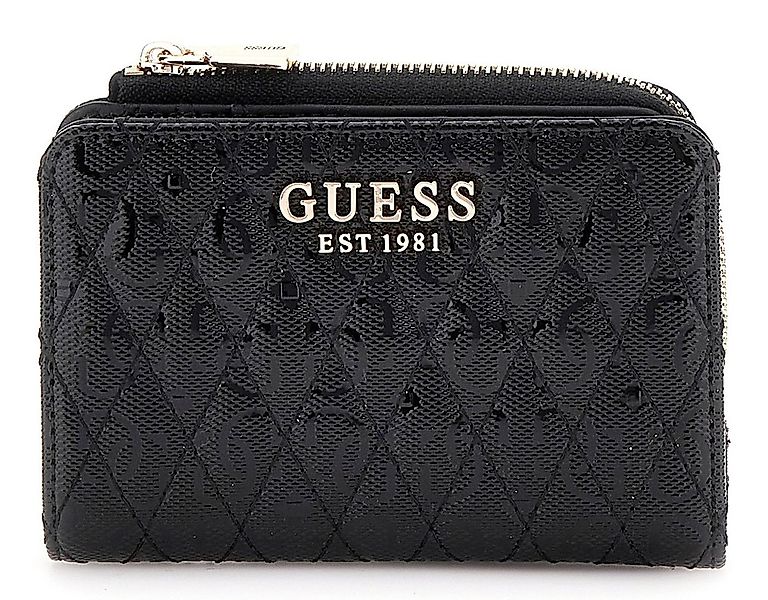 Guess Geldbörse Logo Zip Around Card Case günstig online kaufen