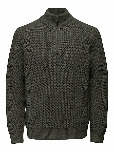 ONLY & SONS Troyer "ONSROLF REG HALF ZIP NECK KNIT - OTL" günstig online kaufen