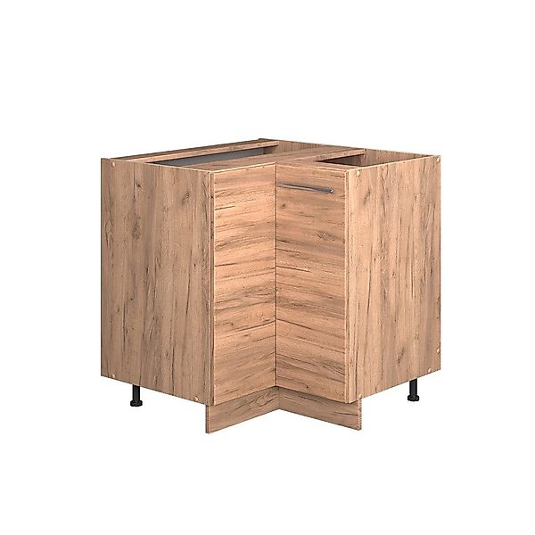 Vicco Eckunterschrank Fame-Line, Goldkraft Eiche/Goldkraft Eiche, günstig online kaufen
