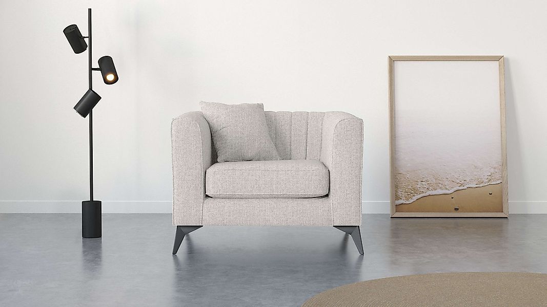 Places of Style Sessel "MATTHEW Loungesessel, Maße B/T/H: 99/86/74 cm", inc günstig online kaufen