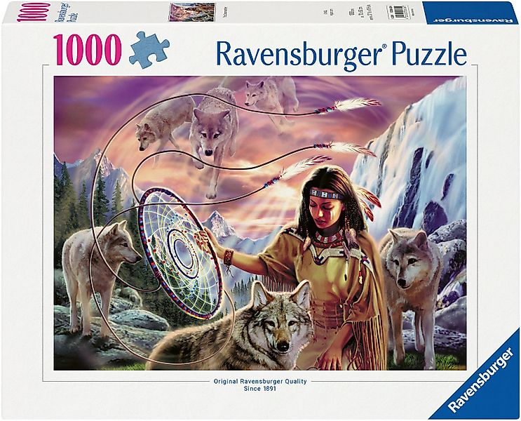 Ravensburger Puzzle Die Traumfängerin, 1000 Puzzleteile, günstig online kaufen