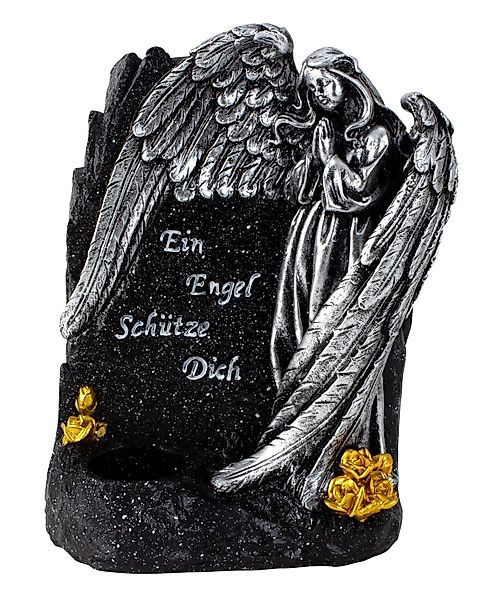 MF Grabkerze Grabengel Gedenkstein mit Spruch günstig online kaufen