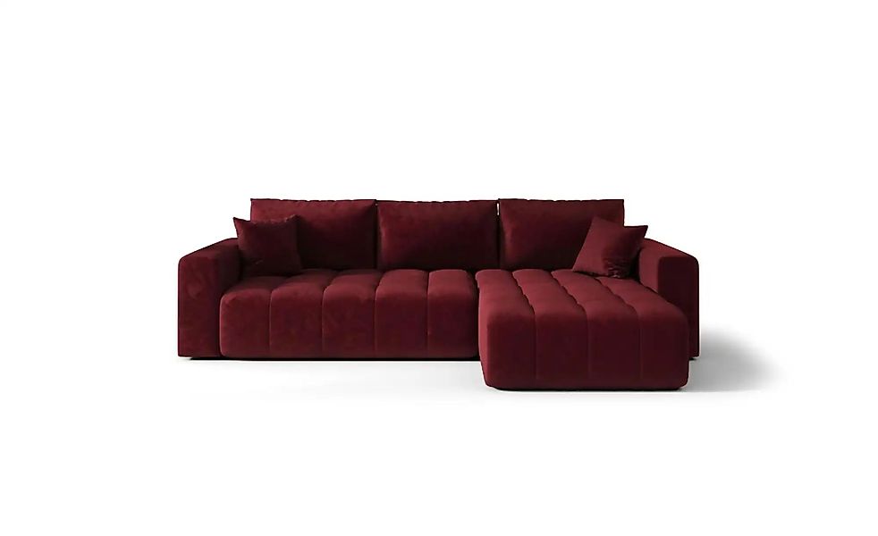 Ecksofa  Milo ¦ rot ¦ Maße (cm): B: 280 H: 85 Polstermöbel > Sofas > Ecksof günstig online kaufen