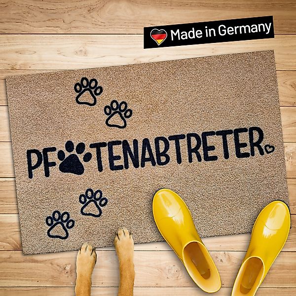 WELLMODA Fußmatte Inkl. Pfotenabtreter Motiv I günstig online kaufen
