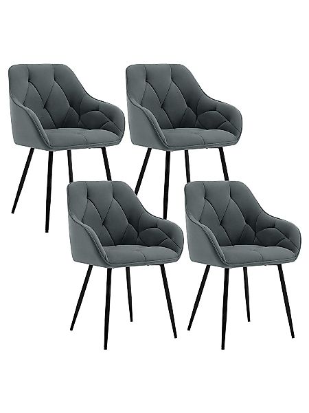 Woltu 4-Fußstuhl (Set, 4 St), Esszimmerstühle günstig online kaufen