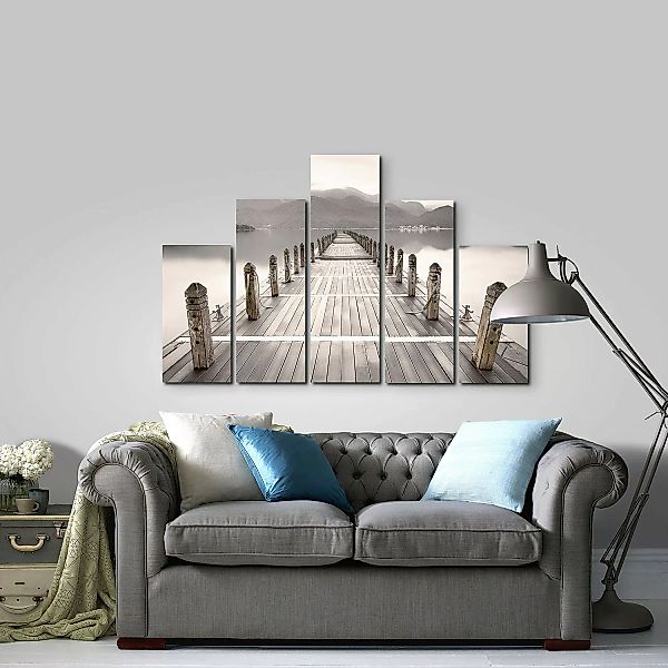 home24 Wanddekoration Steiger (5-teilig) günstig online kaufen