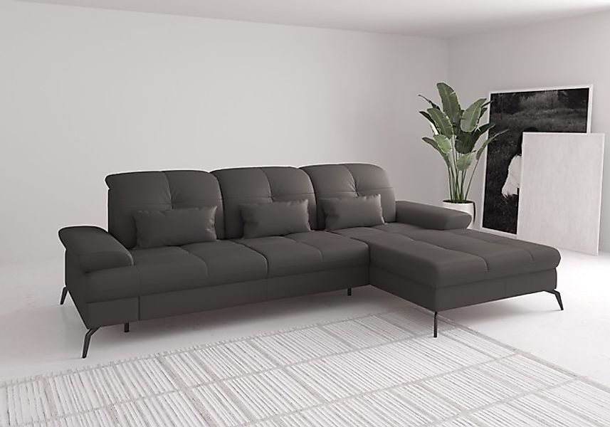 sit&more Ecksofa »Amica, L-Form, inkl. Sitztiefenverstellung & Armteilverst günstig online kaufen