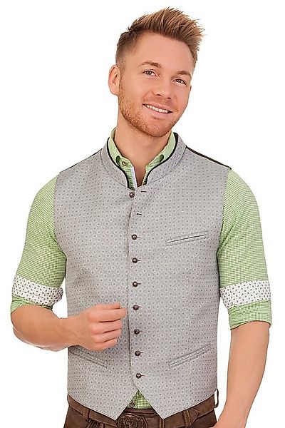 Hammerschmid Trachtenweste Trachtenweste - PATRICK - eisblau, schilf günstig online kaufen